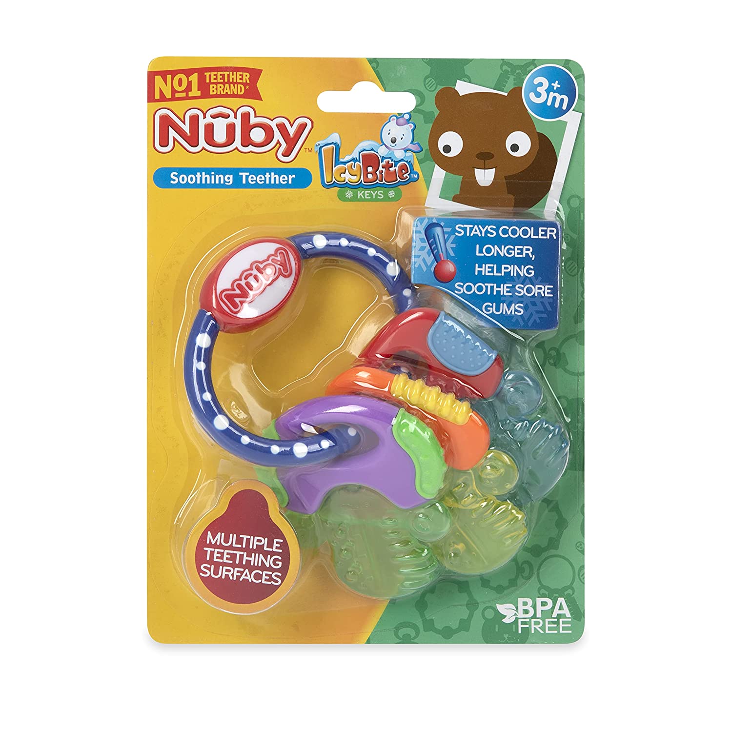 Nuby Ice Gel Teether Keys