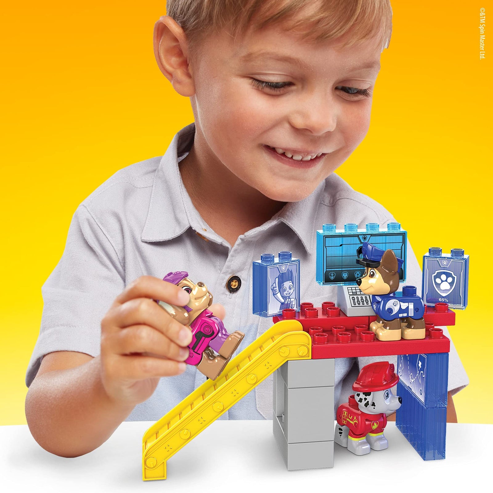 Mega Bloks Paw Patrol Pup Pack, Bundle Building Toys for Toddlers