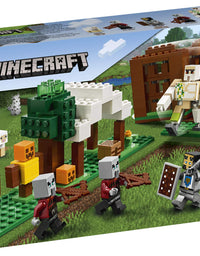 LEGO Minecraft The Pillager Outpost 21159 Awesome Action Figure Brick Building Playset for Kids Minecraft Gift (303 Pieces)
