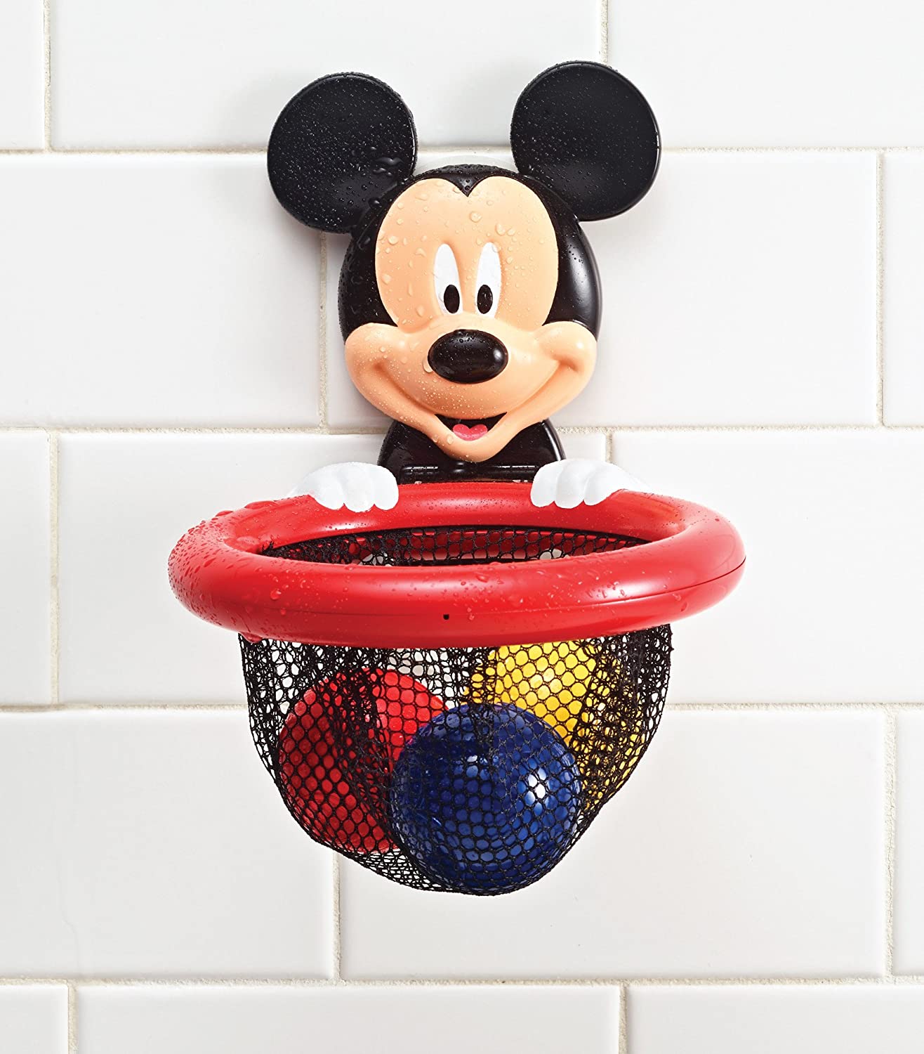 The First Years Disney Baby Shoot and Store Bath Toy, Mickey Mouse