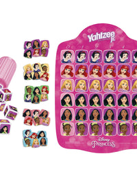 Hasbro Gaming Yahtzee Jr.: Disney Princess Edition Board Game for Kids Ages 4 and Up, for 2-4 Players, Counting and Matching Game for Preschoolers (Amazon Exclusive)
