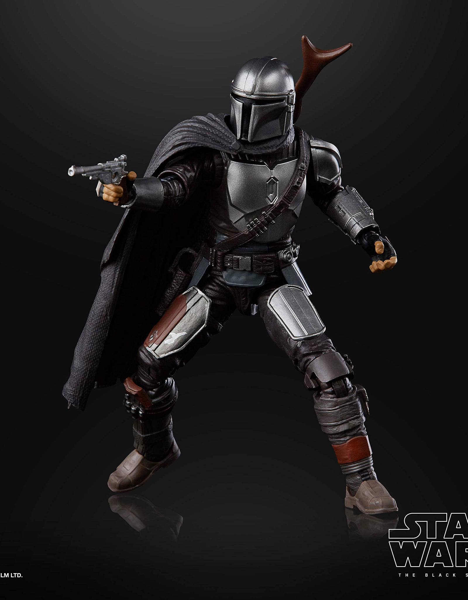 Star Wars The Black Series The Mandalorian Toy 6-Inch-Scale Collectible Action Figure, Toys for Kids Ages 4 and Up