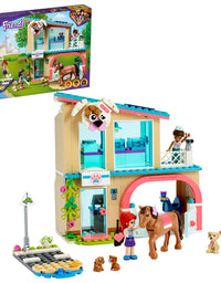 LEGO Friends Heartlake City Vet Clinic 41446 Building Kit; Animal Rescue Toy Makes a Great-Value Christmas, Holiday or Birthday Gift for Kids Who Love Vet Clinic Pretend Play, New 2021 (258 Pieces)
