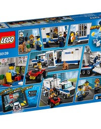 LEGO City Police Mobile Command Center Truck 60139 Building Toy, Action Cop Motorbike and ATV Play Set for Boys and Girls Aged 6 to 12 (374 Pieces)
