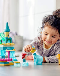LEGO DUPLO Disney Ariel's Undersea Castle 10922 Imaginative Building Toy for Kids; Ariel and Flounder’s Princess Castle Playset Under The Sea, New 2020 (35 Pieces)
