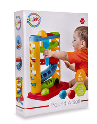 Award Winning Durable Pound A Ball, Stacking, Learning, Active, Early Developmental Montessori Toy, Fun Gift for Toddler & Kids - STEM Developmental Educational Toys - Great Birthday Gift
