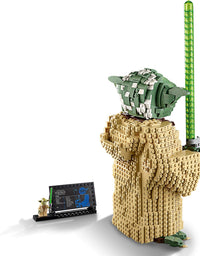 LEGO Star Wars: Attack of The Clones Yoda 75255 Yoda Building Model and Collectible Minifigure with Lightsaber (1,771 Pieces)
