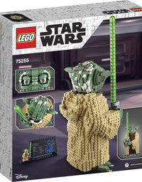 LEGO Star Wars: Attack of The Clones Yoda 75255 Yoda Building Model and Collectible Minifigure with Lightsaber (1,771 Pieces)
