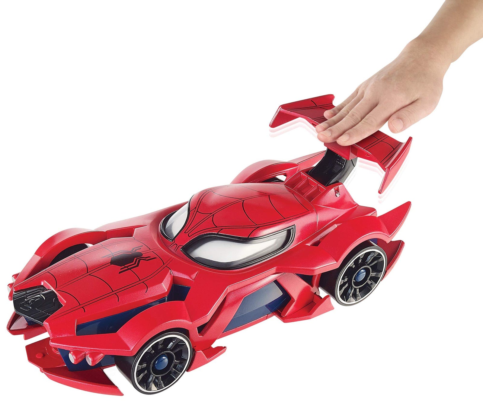 Marvel Hot Wheels Spider-Man Web-Car Launcher [Amazon Exclusive]