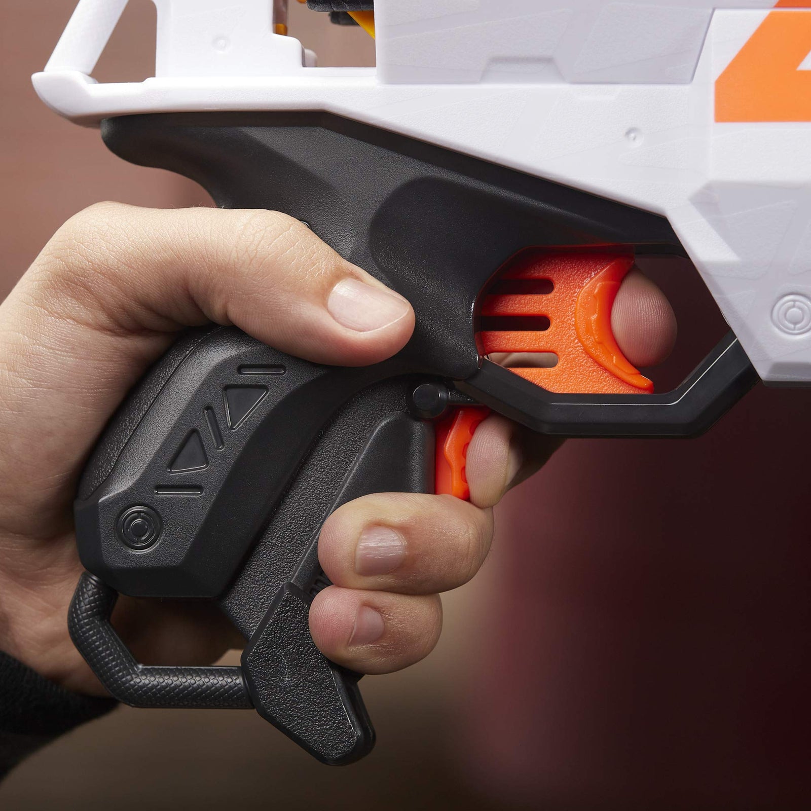 NERF Ultra Two Motorized Blaster -- Fast-Back Reloading -- Includes 6 Ultra Darts -- Compatible Only Ultra Darts