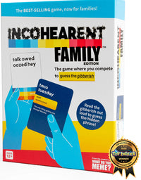 Incohearent Family Edition - The Family Game Where You Compete to Guess The Gibberish - by What Do You Meme? Family

