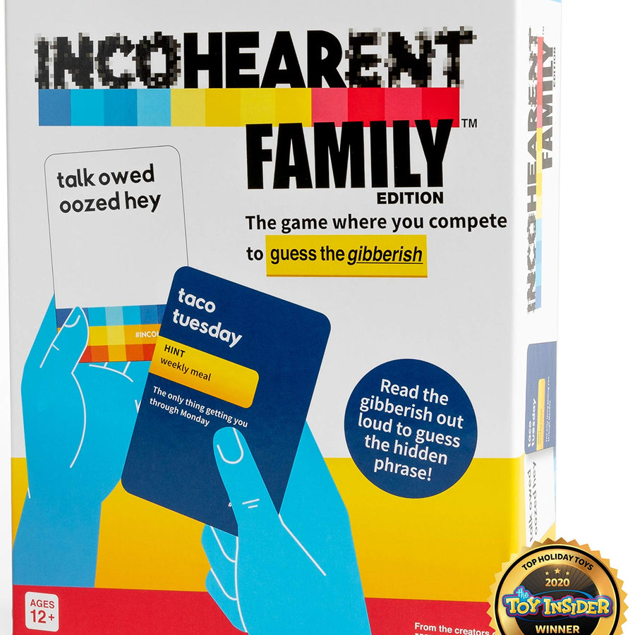Incohearent Family Edition - The Family Game Where You Compete to Guess The Gibberish - by What Do You Meme? Family