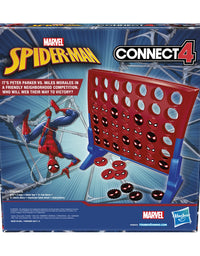 Hasbro Gaming Connect 4 Game: Marvel Spider-Man Edition, Connect 4 Gameplay, Strategy Game for 2 Players, Fun Board Game for Kids Ages 6 and Up (Amazon Exclusive)

