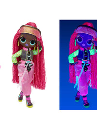 LOL Surprise OMG Dance Dance Dance Virtuelle Fashion Doll with 15 Surprises Including Magic Black Light, Shoes, Hair Brush, Doll Stand and TV Package - Great Gift for Girls Ages 4+ Who Love to Dance
