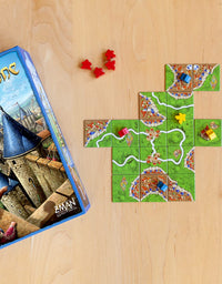 Carcassonne Board Game (BASE GAME) | Family Board Game | Board Game for Adults and Family | Strategy Board Game | Medieval Adventure Board Game | Ages 7 and up | 2-5 Players | Made by Z-Man Games
