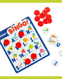Peaceable Kingdom Alphabet Bingo! Letter Learning Board Game for Kids
