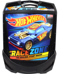 Hot Wheels 100-Car, Rolling Storage Case with Retractable Handle
