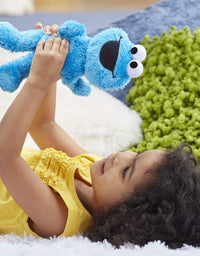 Sesame Street Little Laughs Tickle Me Cookie Monster, Talking, Laughing 10-Inch Plush Toy for Toddlers, Kids 12 Months and Up, 10 inches
