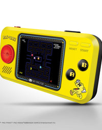 My Arcade Pocket Player Handheld Game Console: 3 Built In Games, Pac-Man, Pac-Panic, Pac-Mania, Collectible, Full Color Display, Speaker, Volume Controls, Headphone Jack, Battery or Micro USB Powered

