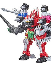 Power Rangers Dino Fury Megazord Mega Pack 5-Pack Zord Action Figure Toys for Kids Ages 4 and Up Zord Link Mix-and-Match Custom Build System (Amazon Exclusive)

