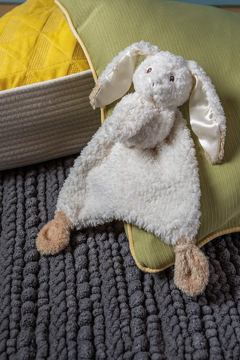 Mary Meyer Lovey Soft Toy, 13-Inches, Oatmeal Bunny