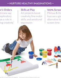 Melissa & Doug Easel Companion Accessory Set, 25 Pieces (E-Commerce Packaging, Great Gift for Girls and Boys – Best for 3, 4, 5, 6, 7 and 8 Year Olds)
