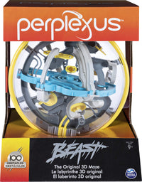 Spin Master Games Perplexus Beast, 3D Maze Game with 100 Obstacles (Edition May Vary), Model Number: 6037973
