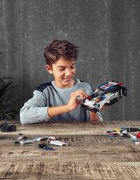 LEGO Technic App-Controlled Top Gear Rally Car 42109 Racing Toy Building Kit (463 Pieces)
