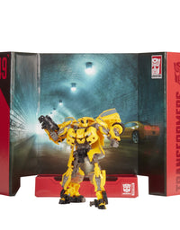 Transformers Toys Studio Series 49 Deluxe Class Movie 1 Bumblebee Action Figure - Kids Ages 8 & Up, 4.5"
