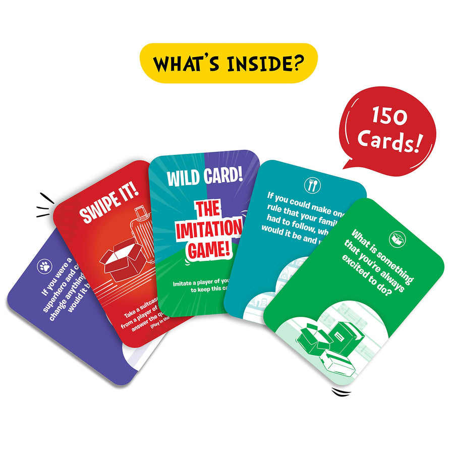 Skillmatics Card Game : Train of Thought | Gifts, Stocking Stuffer, Travel & Family Party Game for 6 Year Olds and Up