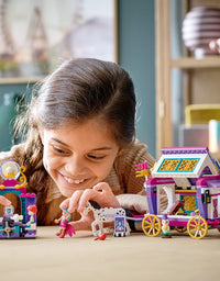 LEGO Friends Magical Caravan 41688 Building Kit; Magic Caravan Toy for Creative Kids Who Love Vehicles; New 2021 (348 Pieces)
