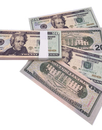 Ficheny Copy Money Full Print 2 Sides,Prop Money 2000 Dollar Bills for Movies,TV,Music Videos
