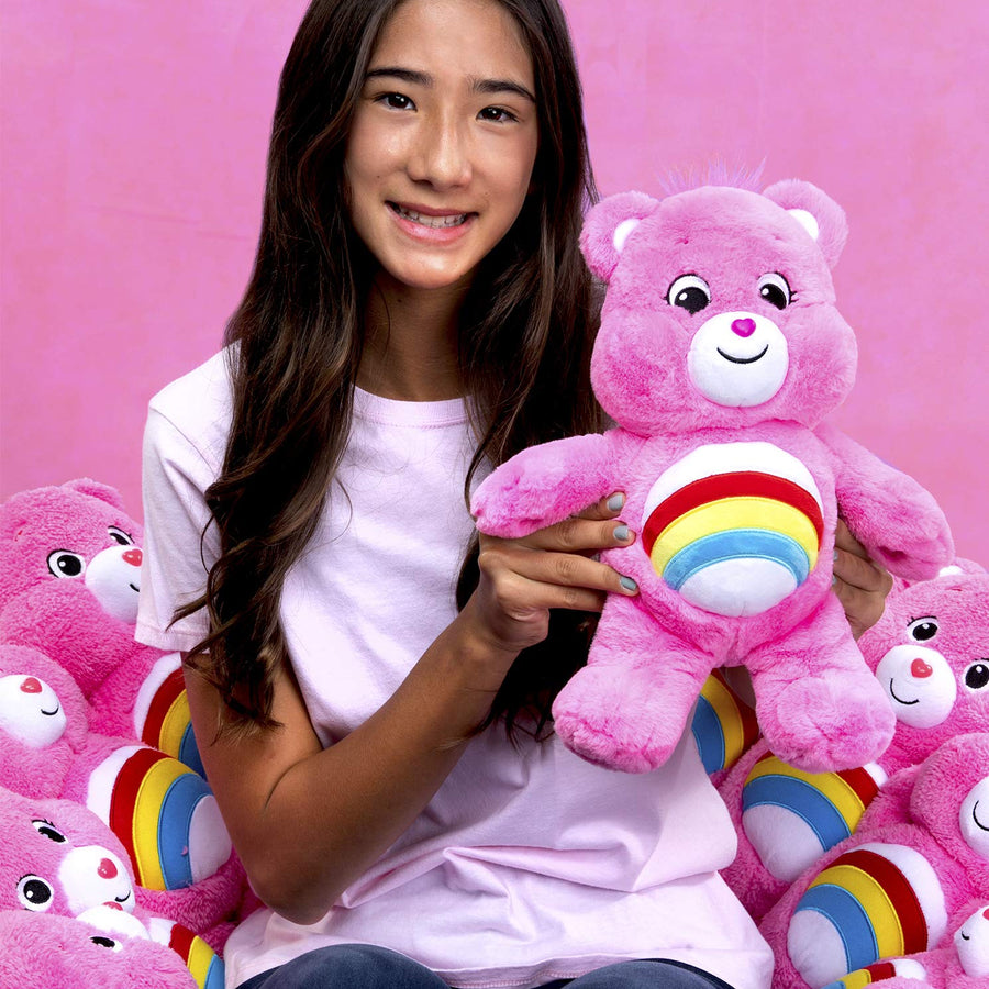 Care Bears Cheer Bear Stuffed Animal ,14 inches