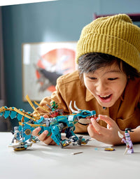 LEGO NINJAGO Jungle Dragon 71746 Building Kit; Ninja Playset Featuring Posable Dragon Toy and NINJAGO Lloyd and Zane; Cool Toy for Kids Who Love Imaginative Play, New 2021 (506 Pieces)
