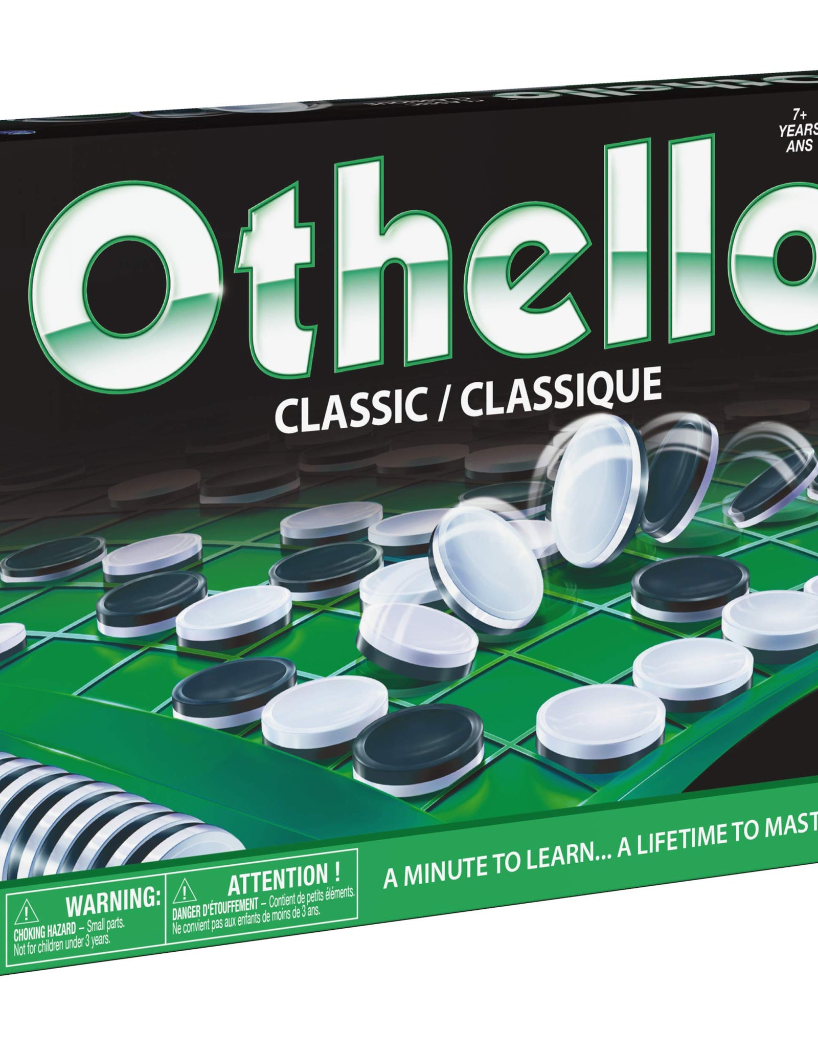 Othello - The Classic Board Game of Strategy for Adults, Families, and Kids Age7 and up