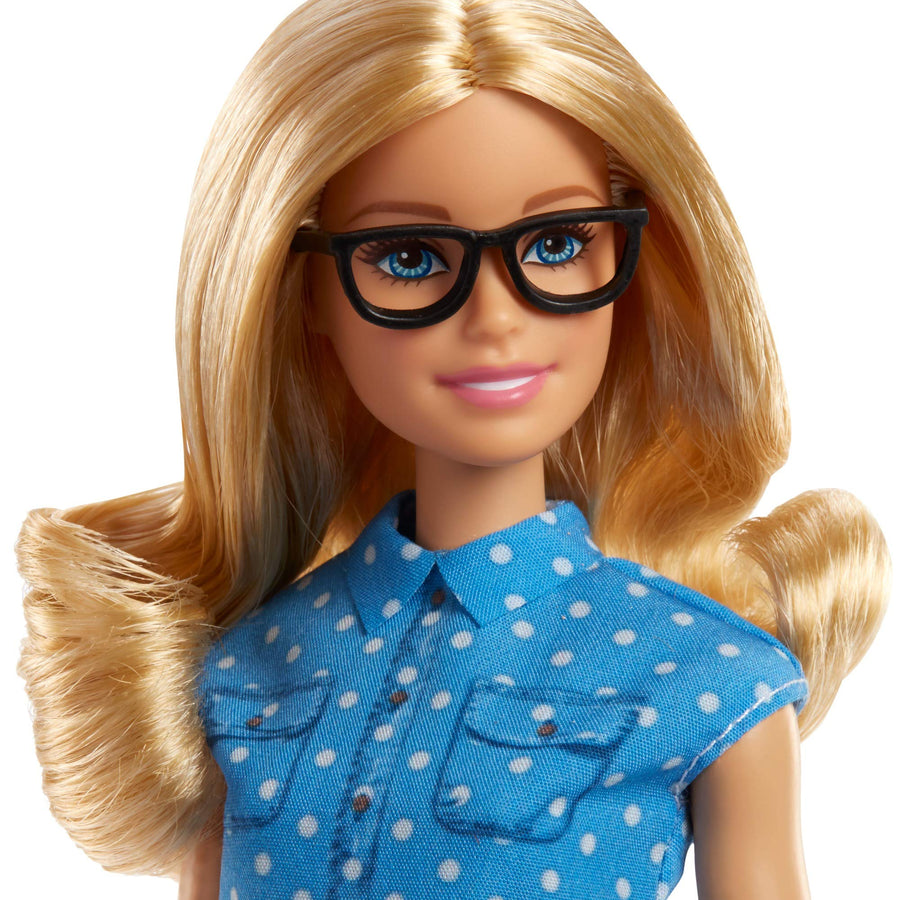 Barbie Teacher Doll with Flipping Blackboard Playset and School-Themed Toys [Amazon Exclusive]