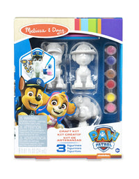 Melissa & Doug PAW Patrol Craft Kit - 3 Decorate Your Own Pup Figurines
