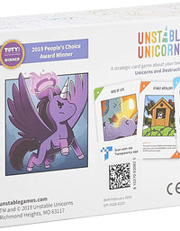 TeeTurtle Unstable Unicorns Card Game - A strategic card game and party game for adults & teens
