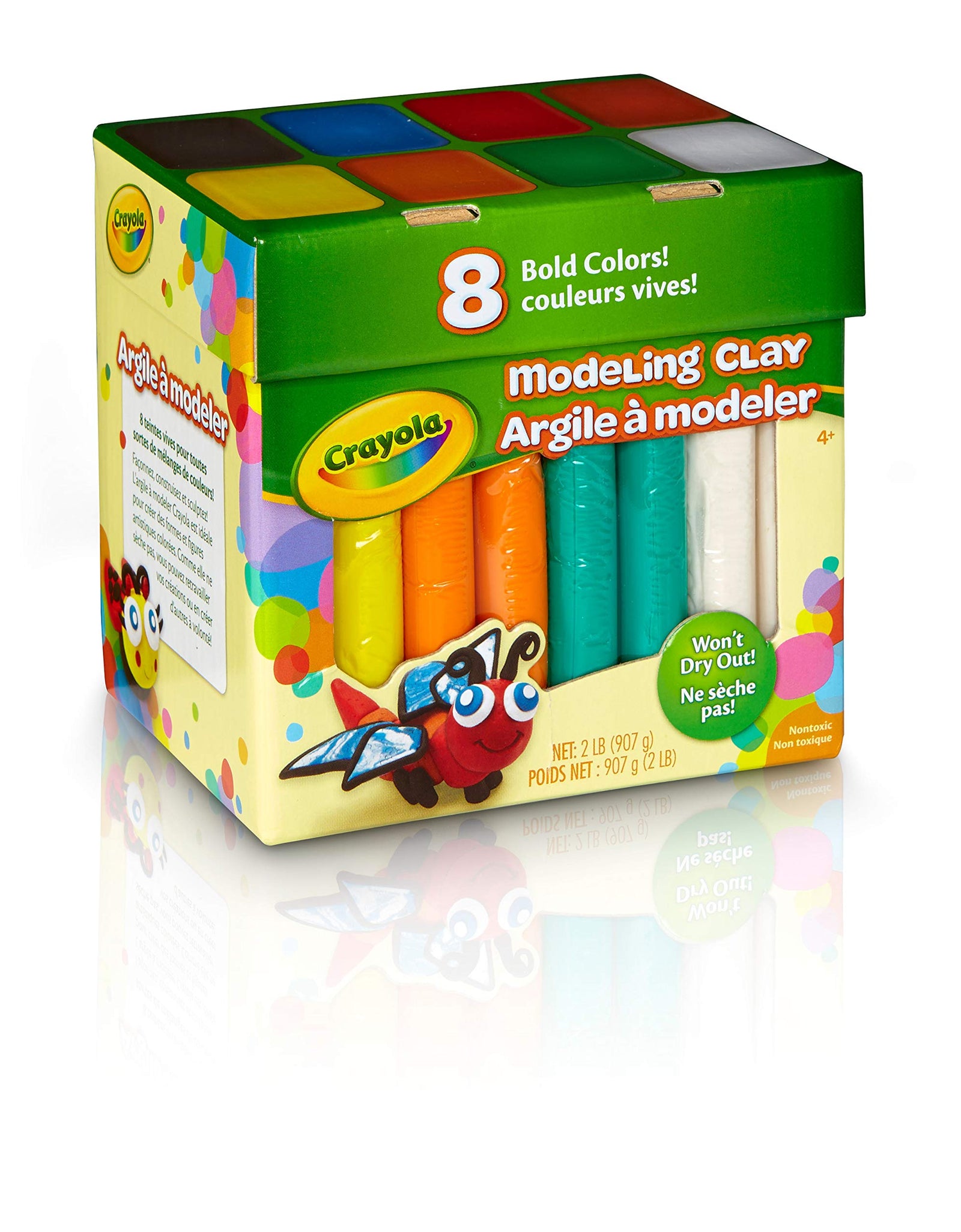 Crayola Modeling Clay in Bold Colors, 2lbs, Gift for Kids, Ages 4 & Up