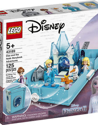 LEGO Disney Elsa and The Nokk Storybook Adventures 43189; A Popular Building Toy or Fun Kit, New 2021 (125 Pieces)
