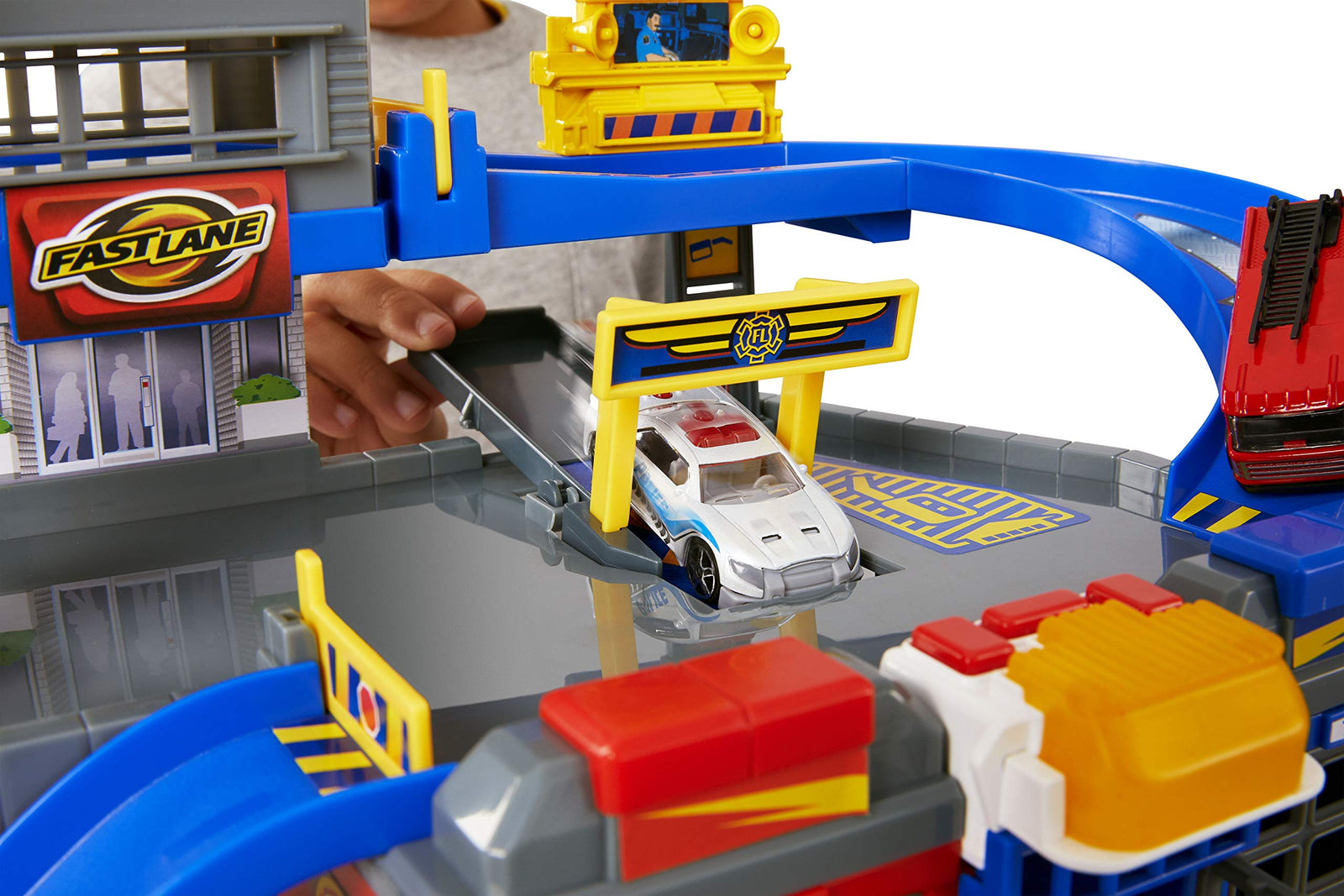 Fast Lane Rescue Station Playset