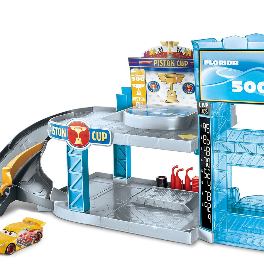 Disney Pixar Cars Florida 500 Racing Garage [Amazon Exclusive]