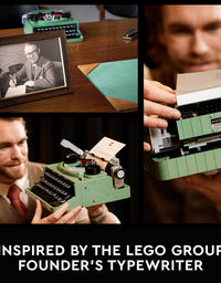 LEGO Ideas Typewriter 21327 Building Kit; Great Gift Idea for Writers (2,079 Pieces)
