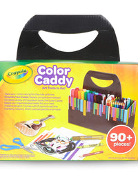 Crayola Color Caddy, Art Set Craft Supplies, Gift for Kids
