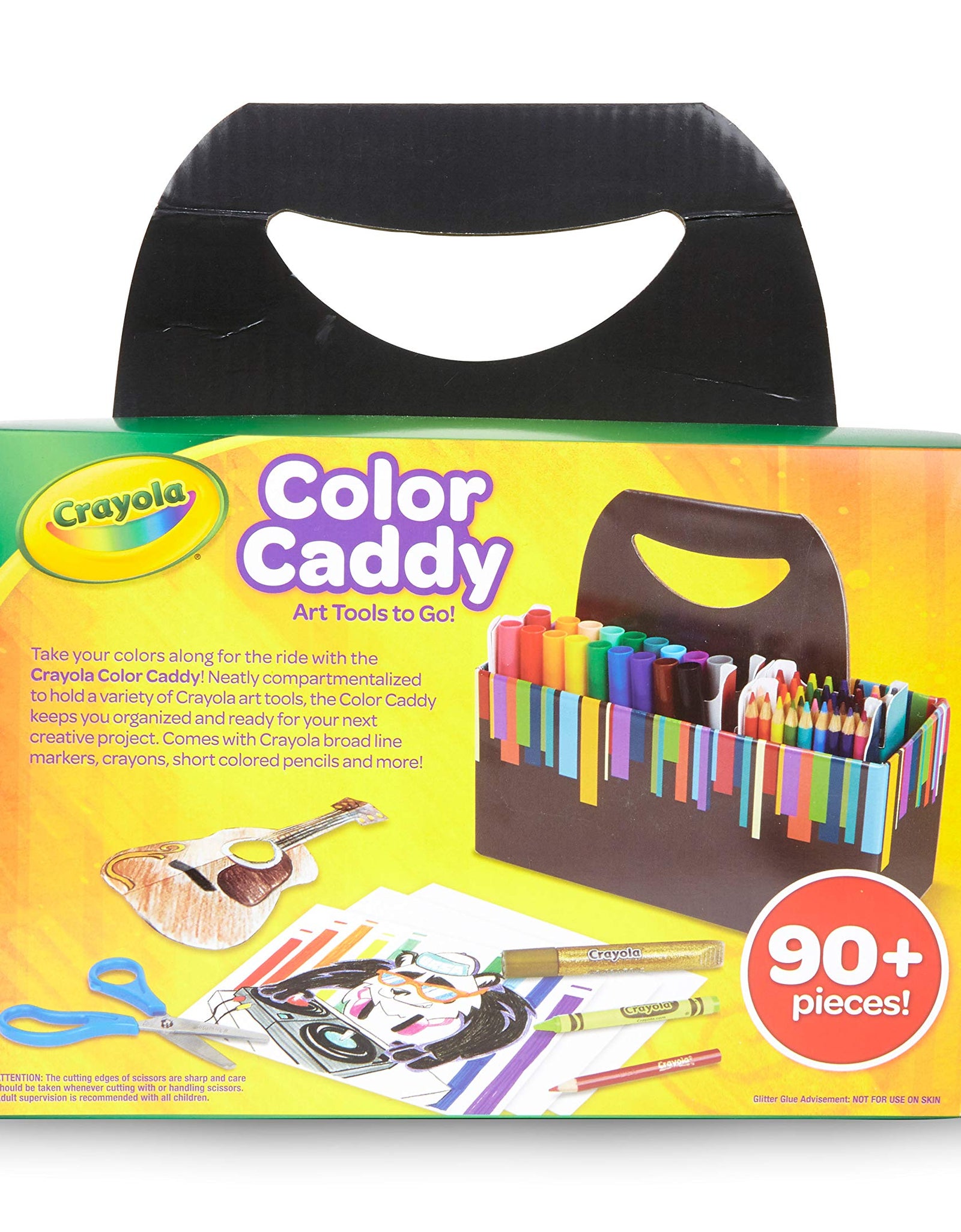 Crayola Color Caddy, Art Set Craft Supplies, Gift for Kids