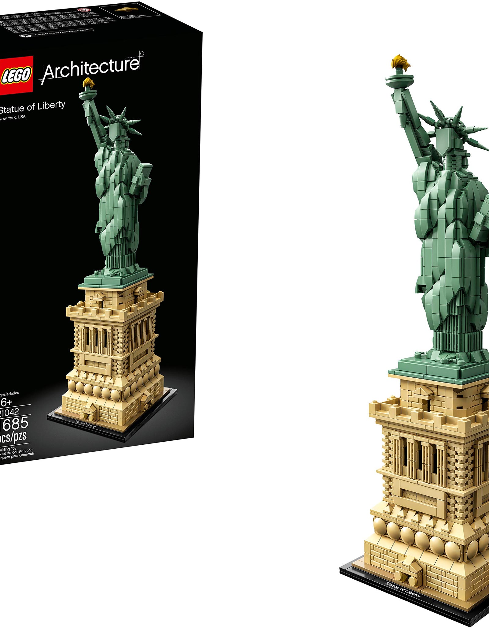 LEGO Architecture Statue of Liberty 21042 Building Kit (1685 Pieces)