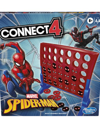 Hasbro Gaming Connect 4 Game: Marvel Spider-Man Edition, Connect 4 Gameplay, Strategy Game for 2 Players, Fun Board Game for Kids Ages 6 and Up (Amazon Exclusive)
