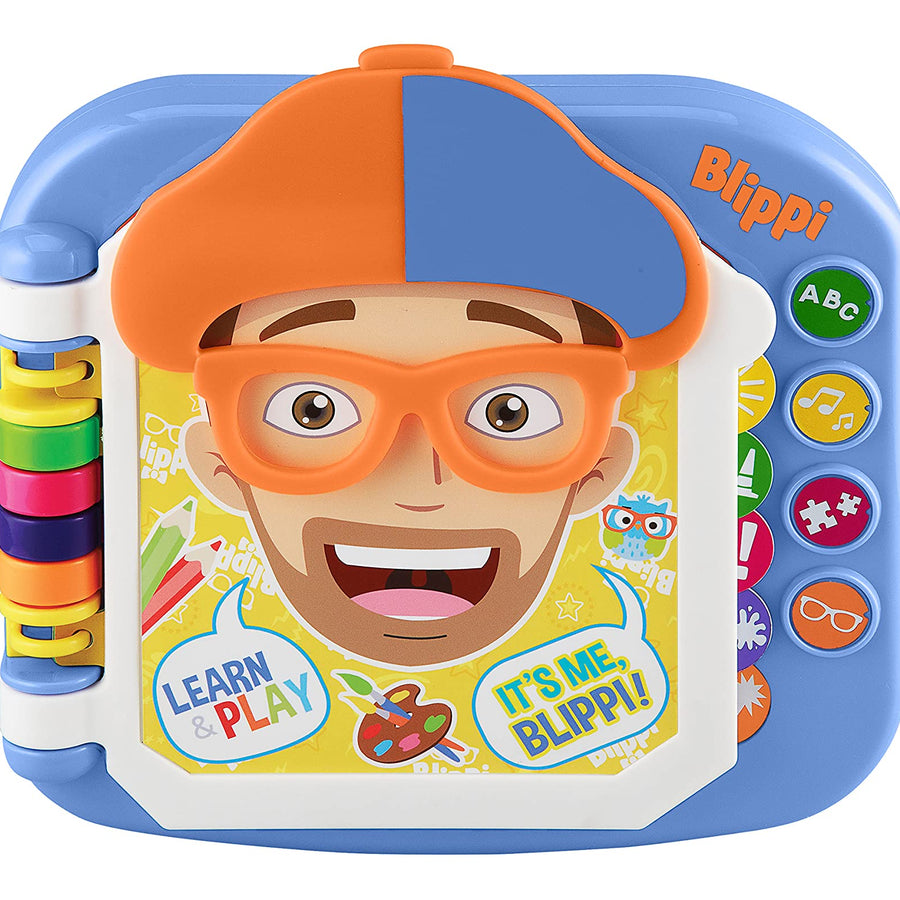 eKids Blippi Book, Toddler Toys with Built-in Preschool Learning Games, Educational Toys for Toddler Activities for Fans of Blippi Toys and Gifts