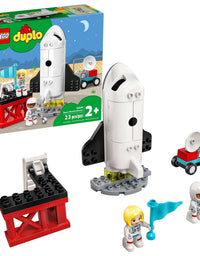 LEGO DUPLO Town Space Shuttle Mission 10944 Building Toy; Space Shuttle Creative Learning Playset, New 2021 (23 Pieces)
