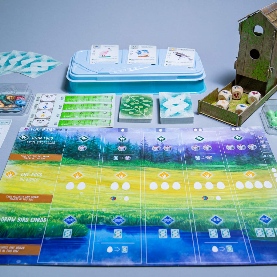 Wingspan Board Game - A Bird-Collection, Engine-Building Stonemaier Game for 1-5 Players, Ages 14+